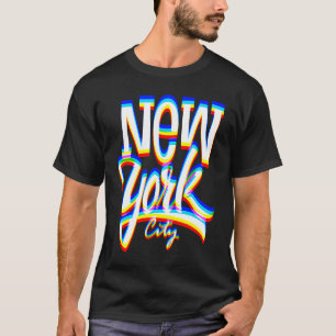 NEW YORK CITY Cool Typografie T-Shirt