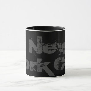 New York City - Coole Tasse in Schwarz und Grau