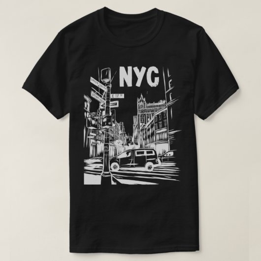 New York City Creative T-Shirt (Design vorne)
