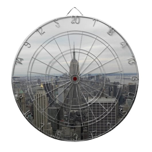 New York City Dartboard Dartscheibe (vorne)