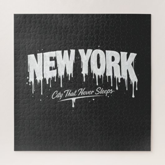 New York City, das niemals schläft Puzzle (Vertikal)