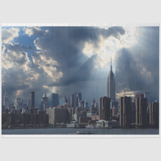 New York City Decoupage Tissue Paper Seidenpapier (Vorderseite)