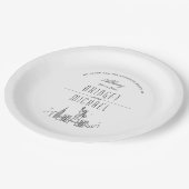 New York City Deko Skyline | Hochzeitsveranstaltun Pappteller (Schrägansicht)