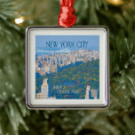 New York City | Der Central Park Ornament Aus Metall<br><div class="desc">Anderson Design Group ist eine preisgekrönte Illustrations- und Designfirma in Nashville,  Tennessee. Der Gründer Joel Anderson leitet ein Team talentierter Künstler,  um originale Posterkunst zu kreieren,  die wie Vintage Werbedrucke von den 1920er bis 1960er Jahren aussieht.</div>