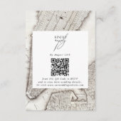 New York City Destination NYC Wedding Begleitkarte (Vorderseite)