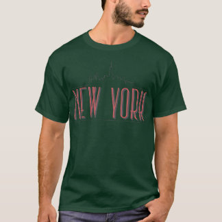 New York City Druck Mädchen T-Shirt