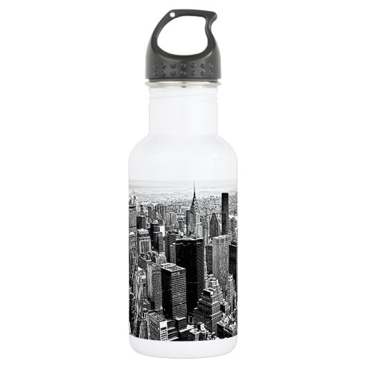 New York City Edelstahlflasche (Vorderseite)