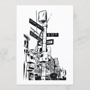 New York City Einladung