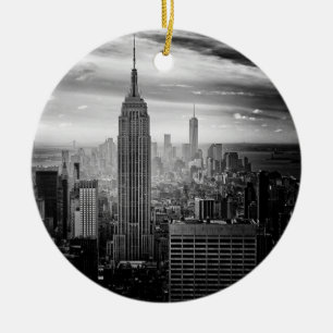 New York City Empire State Gebäude Keramik Ornament