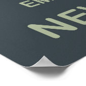 New York City Empire State Gebäude Poster (Ecke)