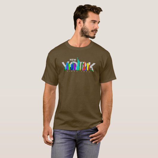 New York City | Erwachsene T-Shirt (Vorne ganz)