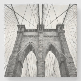 New York City Famous Brooklyn Bridge Steinuntersetzer