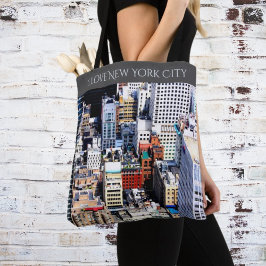 New York City farbenfrohe moderne Dekoration Tasche