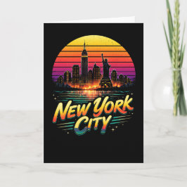 New York City Feiertagskarte