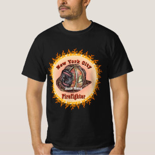 New York City Feuerwehrmann T-Shirt