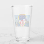 New York City Fire Department Glas (Rückseite)