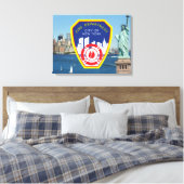New York City Fire Department Leinwanddruck (Insitu (Schlafzimmer))