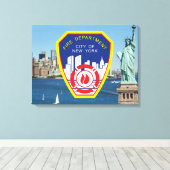 New York City Fire Department Leinwanddruck (Insitu (Holzboden))