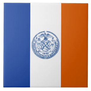 New York City Flag Fliese