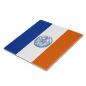 New York City Flag Fliese (Seite)