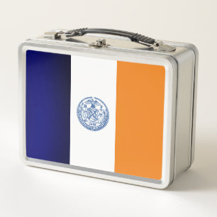 New York City Flag Metall Brotdose