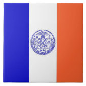 New York City Flag Tile Fliese (Vorderseite)