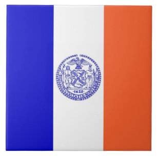 New York City Flag Tile Fliese