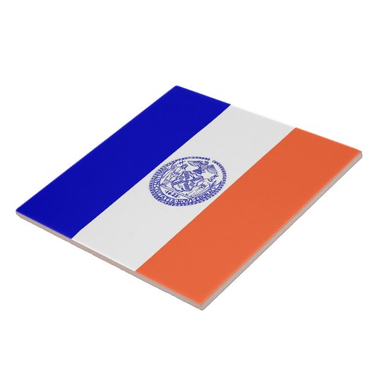 New York City Flag Tile Fliese (Seite)