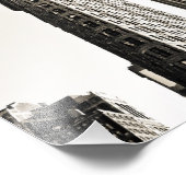 New York City - Flatiron Gebäude and Clock Fotodruck (Ecke)