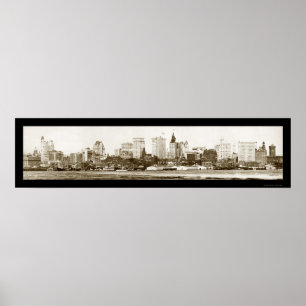 New York City Foto 1900 Poster
