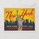 New York City | Freiheitsstatue Postkarte (Vorderseite)