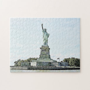 New York City - Freiheitsstatue Puzzle