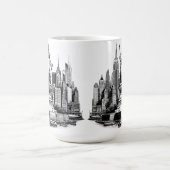 New York City Gebäude Architektur Kunst Kaffeetasse (Mittel)