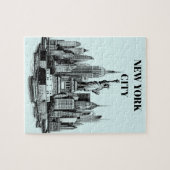 New York City Gebäude Architektur Kunst Puzzle (Horizontal)