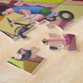 New York City Gemälde Raphael Perez Puzzle (Seite)