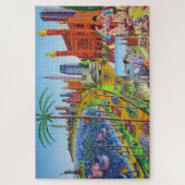 New York City Gemälde Raphael Perez Puzzle (Vertikal)
