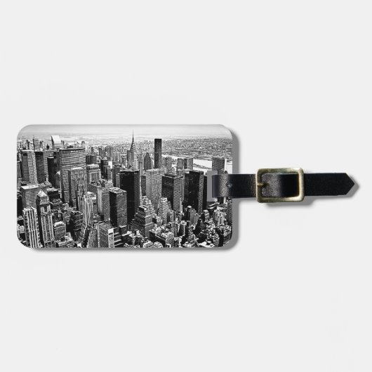 New York City Gepäckanhänger (Vorderseite horizontal)