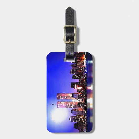 New York City Gepäckanhänger (Vorderseite vertikal)