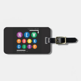 New York City Gepäckanhänger