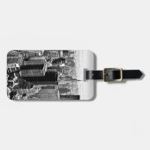 New York City Gepäcksmarken Gepäckanhänger (Vorderseite horizontal)