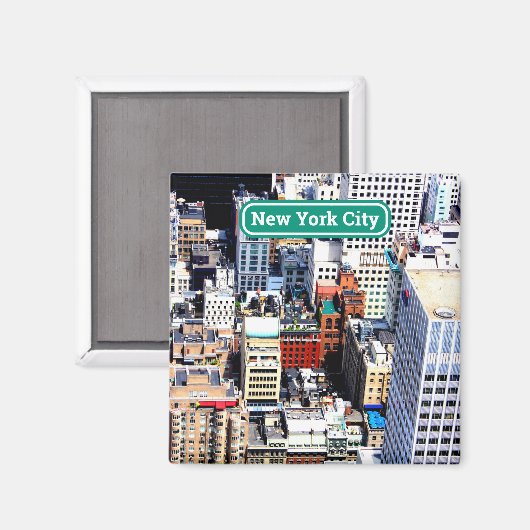 New York City Geschenk Souvenir Dekoration farbenf Magnet (Vorderseite/Rückseite)