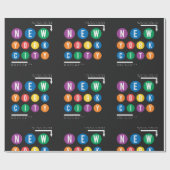 New York City Geschenkpapier (Flach)