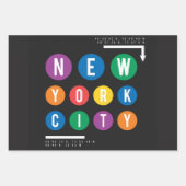 New York City Geschenkpapier Set (Vorderseite)