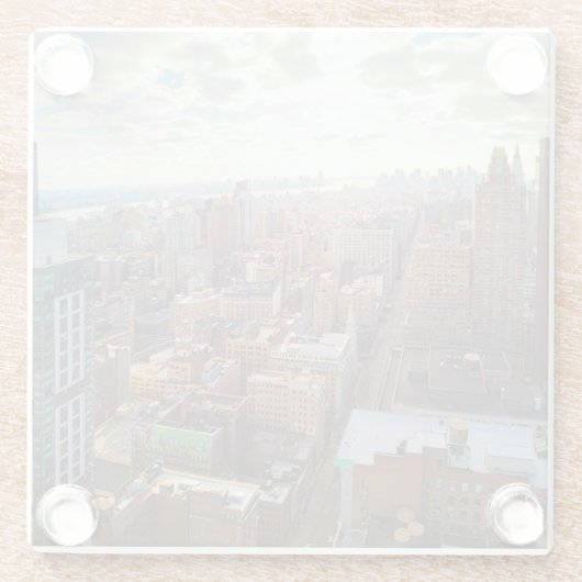 New York City Glasuntersetzer (Rückseite)