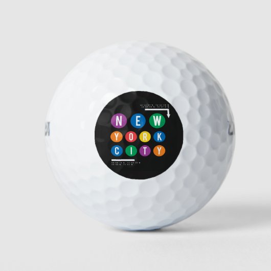 New York City Golfball (Vorderseite)