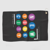 New York City Golfhandtuch (Horizontal)