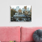 New York City Graffiti Leinwanddruck (Insitu (Wohnzimmer))