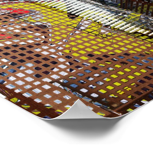 New York City Graffiti Poster (Ecke)