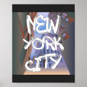 New York City Graffiti Poster (Vorne)