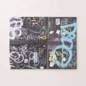 New York City Graffiti Upper West Side NYC Puzzle (Horizontal)